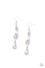 Load image into Gallery viewer, Outstanding Opulence - Purple Earrings