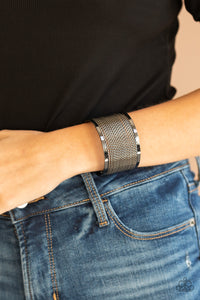 Stacked Sensation - Black Gunmetal Bracelet