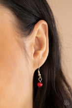 Load image into Gallery viewer, A Dream is a Wish Your Heart Makes - Red Necklace
