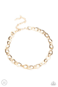 Urban Safari - Gold Choker Necklace