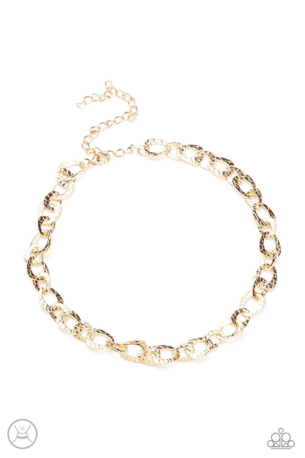 Urban Safari - Gold Choker Necklace