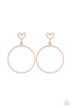 Load image into Gallery viewer, Love Your Curves - Copper Post Earrings