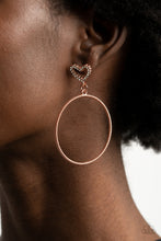 Load image into Gallery viewer, Love Your Curves - Copper Post Earrings
