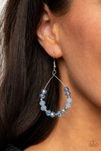Load image into Gallery viewer, Wink Wink - Blue Earrings