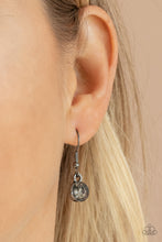 Load image into Gallery viewer, Gorgeously Glacial - Black Gunmetal Necklace