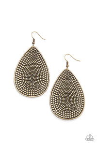 Artisan Adornment - Brass Earrings