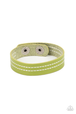 Life is WANDER-ful - Green Bracelet