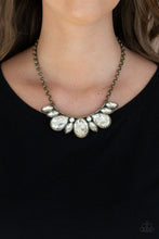 Load image into Gallery viewer, Never SLAY Never - Brass Necklace