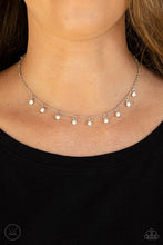 Load image into Gallery viewer, Dainty Diva - White Choker Necklace