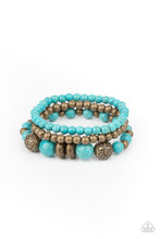 Load image into Gallery viewer, Desert Blossom - Brass Set of Bracelets