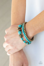 Load image into Gallery viewer, Desert Blossom - Brass Set of Bracelets