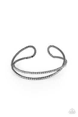 Plus One Status - Black Gunmetal Bracelet