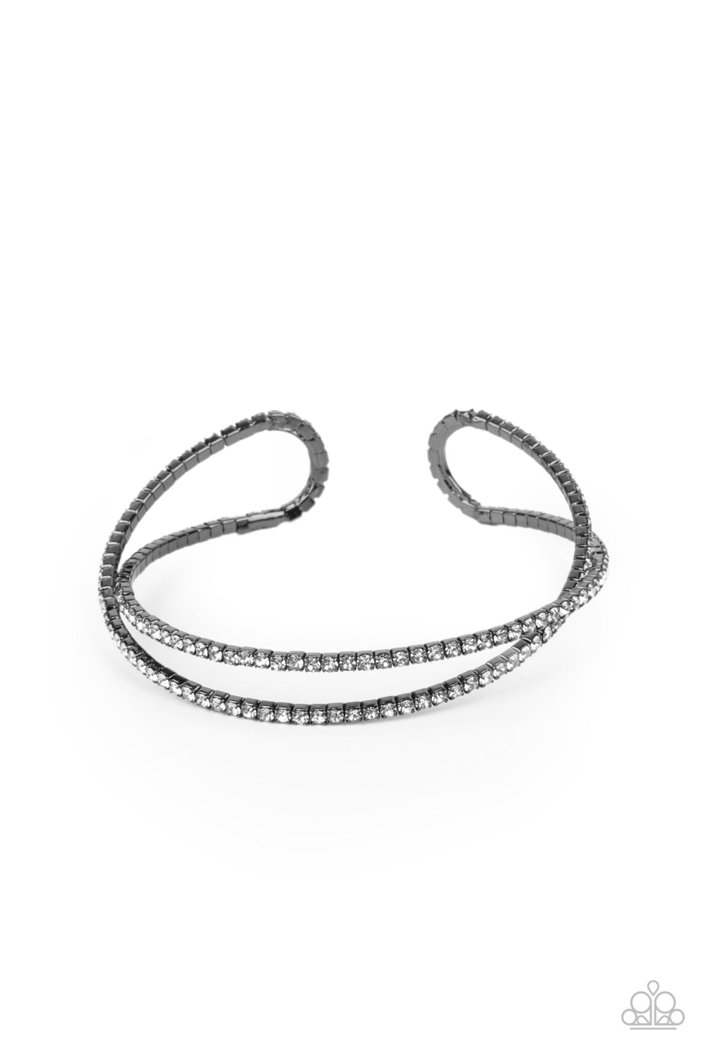 Plus One Status - Black Gunmetal Bracelet