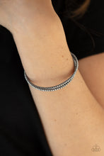 Load image into Gallery viewer, Iridescently Intertwined - Black Gunmetal Bracelet
