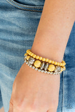 Load image into Gallery viewer, Desert Blossom - Yellow Set of Bracelets