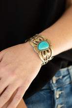 Load image into Gallery viewer, The MESAS are Calling - Brass Bracelet