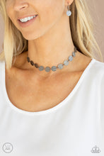 Load image into Gallery viewer, Reflection Detection - Black Gunmetal Choker Necklace