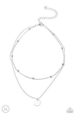 Modestly Minimalist - Silver Choker Necklace