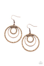Load image into Gallery viewer, Bodaciously Bubbly - Copper Earrings