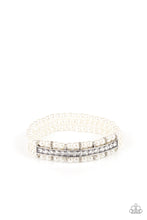 Load image into Gallery viewer, Vintage Beam - White Bracelet