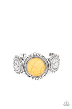 Load image into Gallery viewer, Mojave Motif - Yellow Cuff Bracelet