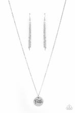Load image into Gallery viewer, Choose Faith - Silver Necklace