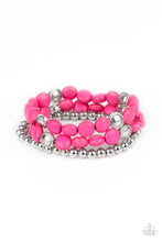 Load image into Gallery viewer, Desert Verbena - Pink Set of Bracelets
