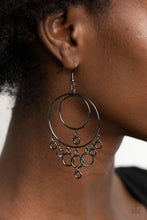 Load image into Gallery viewer, Roundabout Radiance - Black Gunmetal Earrings