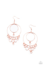 Load image into Gallery viewer, Roundabout Radiance - Copper Earrings