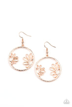 Load image into Gallery viewer, Demurely Daisy - Rose Gold Earrings