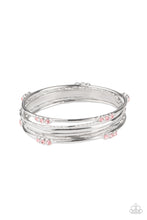 Load image into Gallery viewer, Stackable Sparkle - Pink Set of Bracelets