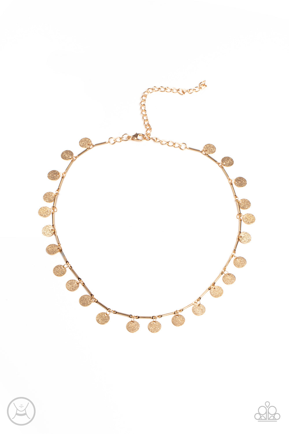 Musically Minimalist - Gold Choker Necklace
