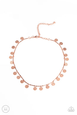 Musically Minimalist - Copper Choker Necklace