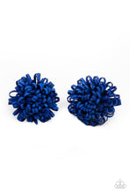 Load image into Gallery viewer, Pretty in Posy - Blue Hair Clips