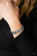 Load image into Gallery viewer, Rustic Heartthrob - Silver Bracelet
