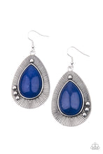 Load image into Gallery viewer, Western Fantasy - Blue Earrings