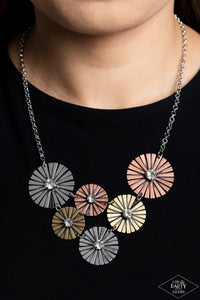 Flauntable Fanfare - Multi (Mixed Metals) Necklace