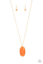 Load image into Gallery viewer, Elemental Elegance - Orange Necklace