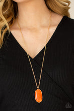 Load image into Gallery viewer, Elemental Elegance - Orange Necklace