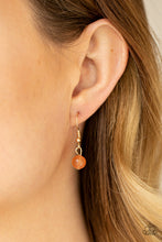Load image into Gallery viewer, Elemental Elegance - Orange Necklace