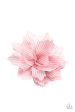 Load image into Gallery viewer, Plaid Prairies - Pink Hair Clip