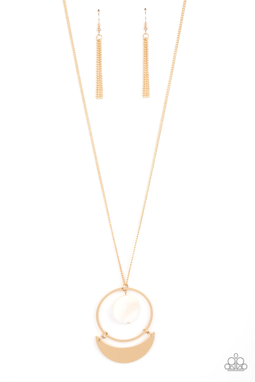Moonlight Sailing - Gold Necklace