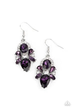 Load image into Gallery viewer, Stunning Starlet - Purple Earrings
