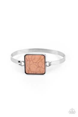 Turning a CORNERSTONE - Brown Bracelet
