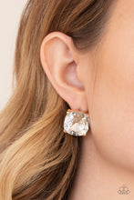 Load image into Gallery viewer, Royalty High - Gold Post Earrings