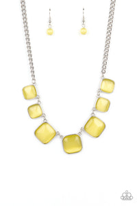 Aura Allure - Yellow Necklace