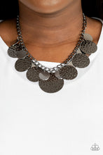 Load image into Gallery viewer, Industrial Grade Glamour - Black Gunmetal Necklace