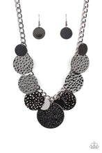 Load image into Gallery viewer, Industrial Grade Glamour - Black Gunmetal Necklace
