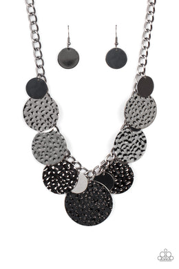 Industrial Grade Glamour - Black Gunmetal Necklace