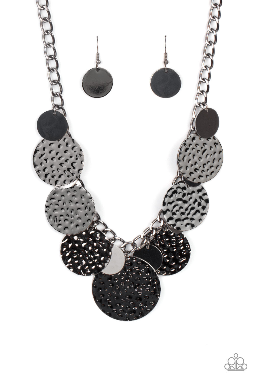 Industrial Grade Glamour - Black Gunmetal Necklace